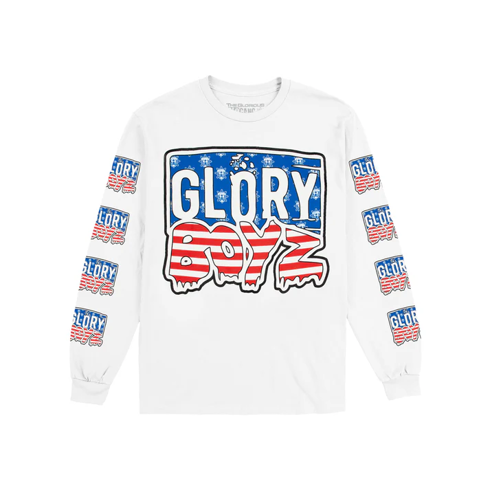 GGT59GLORYBOYZLONGSLEEVET-WHITE